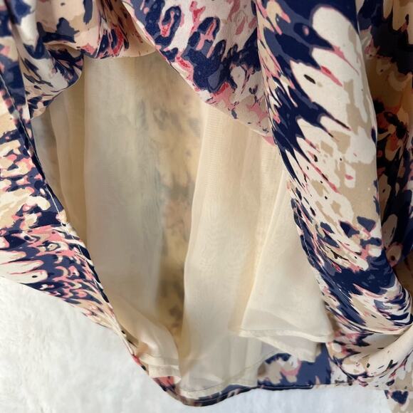 Paper Crown For Stitch Fix Dress Womens Small Cami Strappy Short Print Abstract - Picture 7 of 15